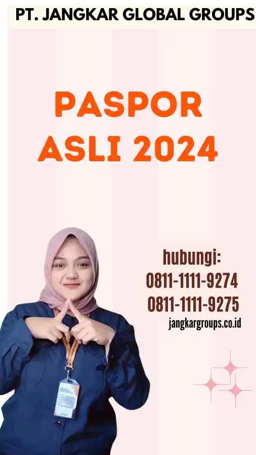 Paspor Asli 2024