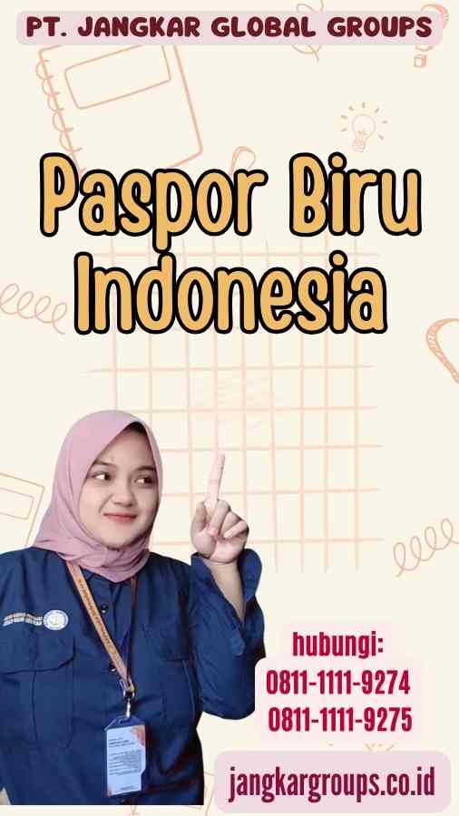 Paspor Biru Indonesia