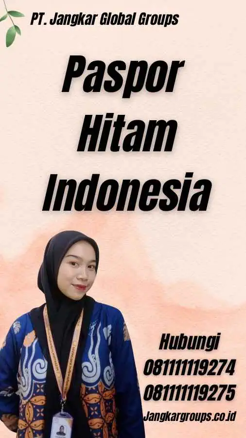 Paspor Hitam Indonesia