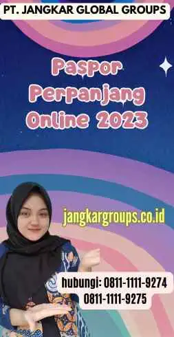 Paspor Perpanjang Online 2023