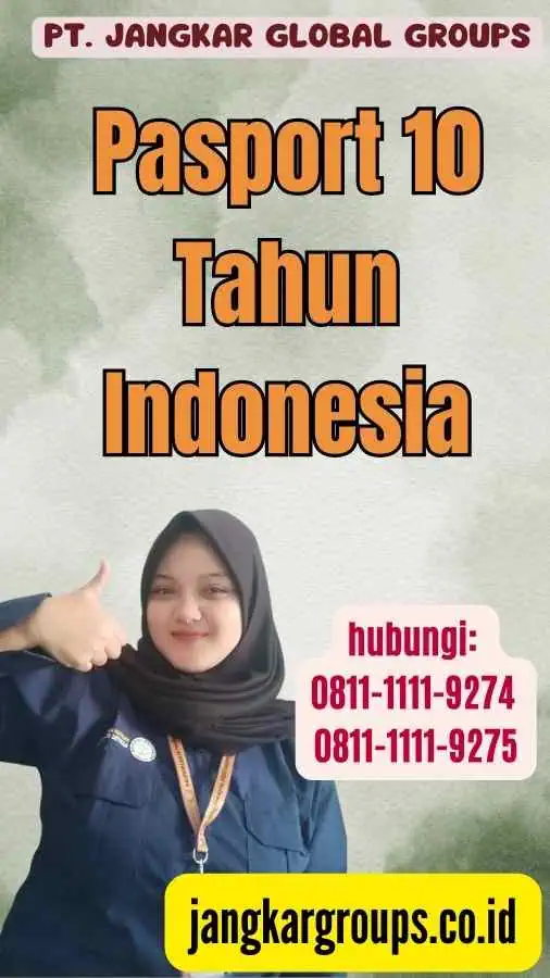 Pasport 10 Tahun Indonesia