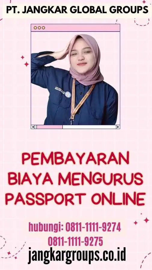 Pembayaran Biaya Mengurus Passport Online