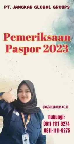 Pemeriksaan Paspor 2023