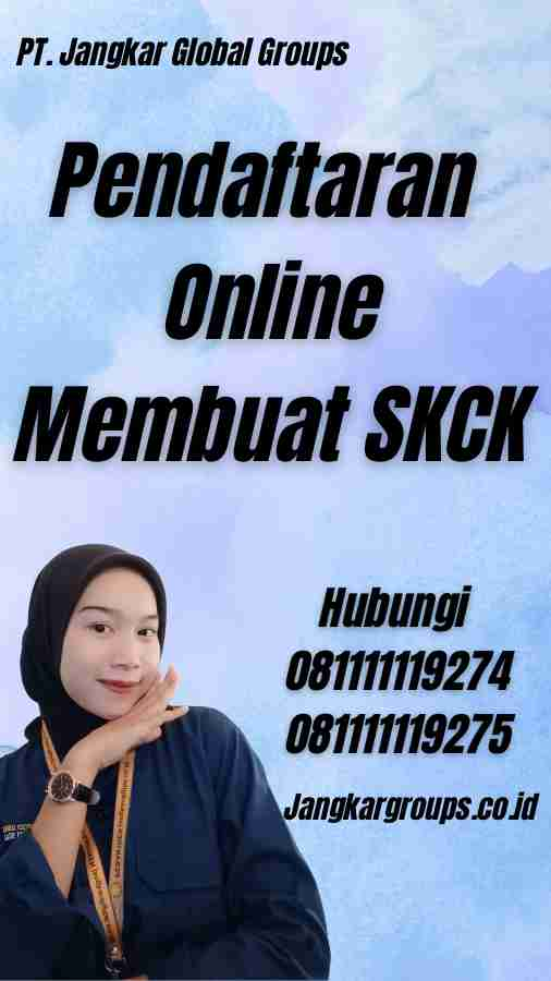 Pendaftaran Online Membuat SKCK