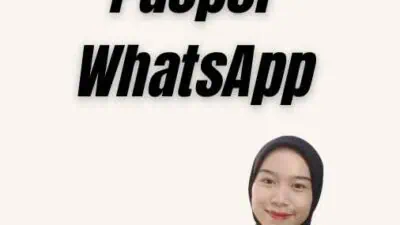 Pendaftaran Paspor WhatsApp