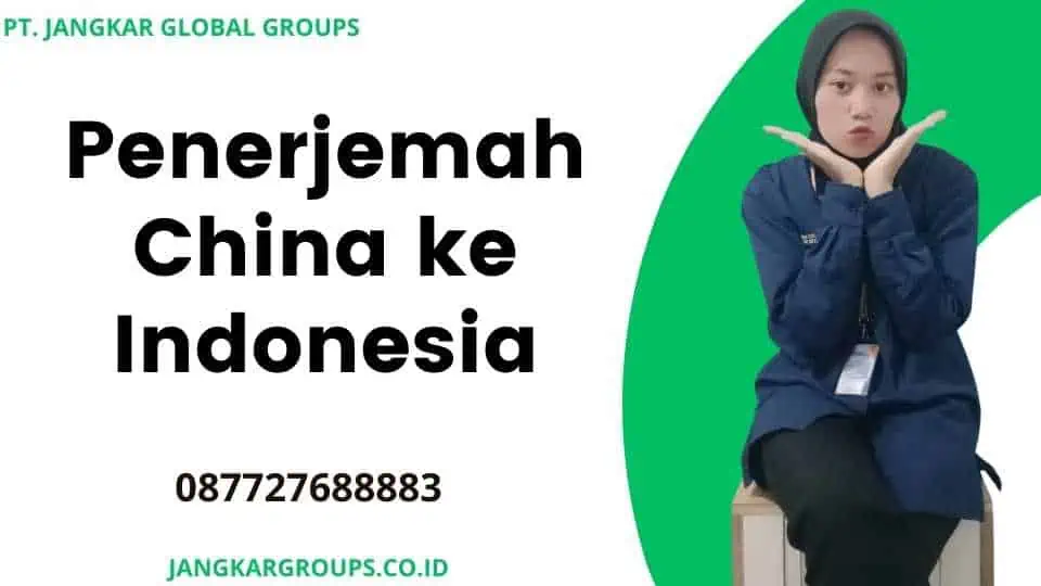 Penerjemah China ke Indonesia