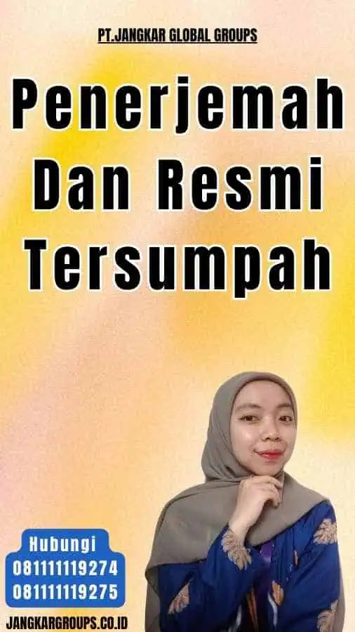 Penerjemah Dan Resmi Tersumpah