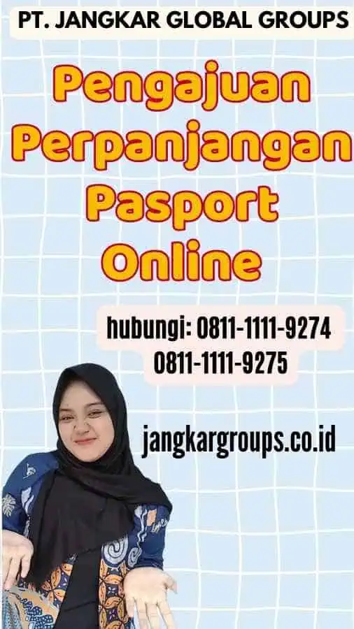 Pengajuan Perpanjangan Pasport Online