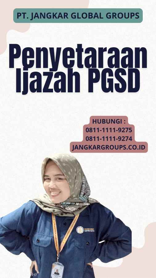 Penyetaraan Ijazah PGSD