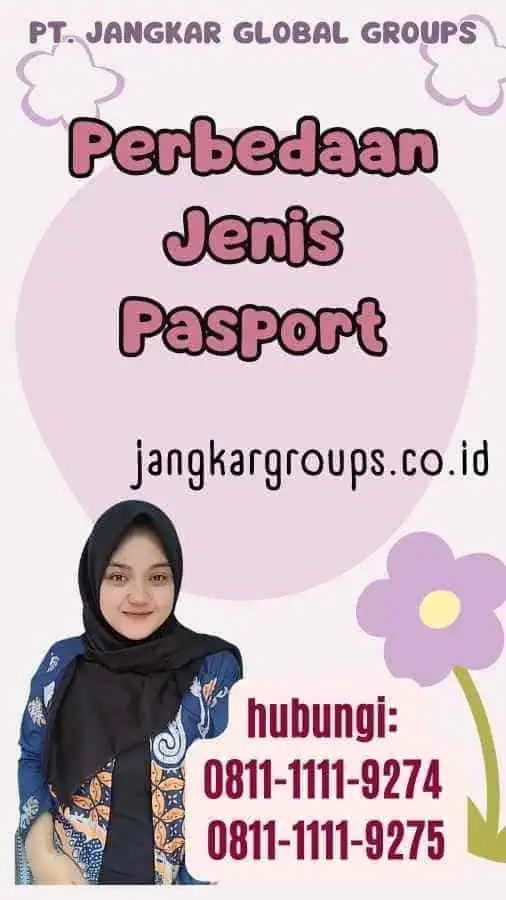 Perbedaan Jenis Pasport