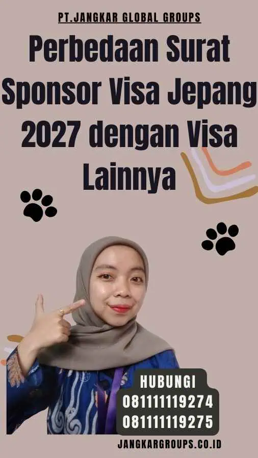 Perbedaan Surat Sponsor Visa Jepang 2027 dengan Visa Lainnya