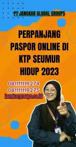 Perpanjang Paspor Online Di Ktp Seumur Hidup 2023