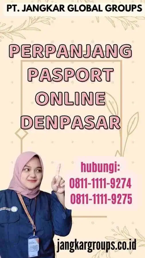 Perpanjang Pasport Online Denpasar