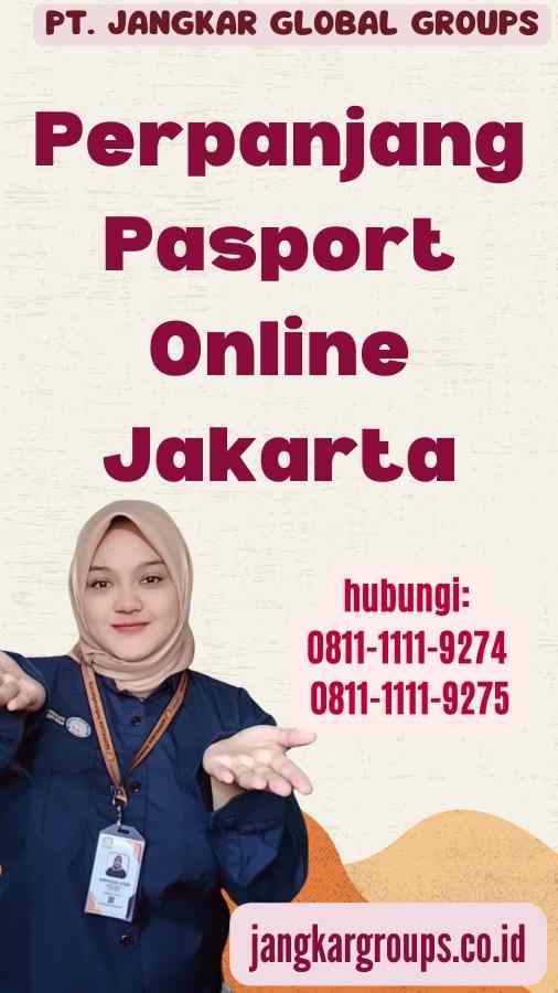 Perpanjang Pasport Online Jakarta