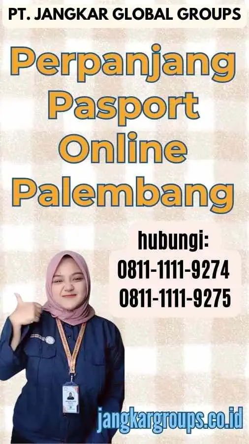 Perpanjang Pasport Online Palembang