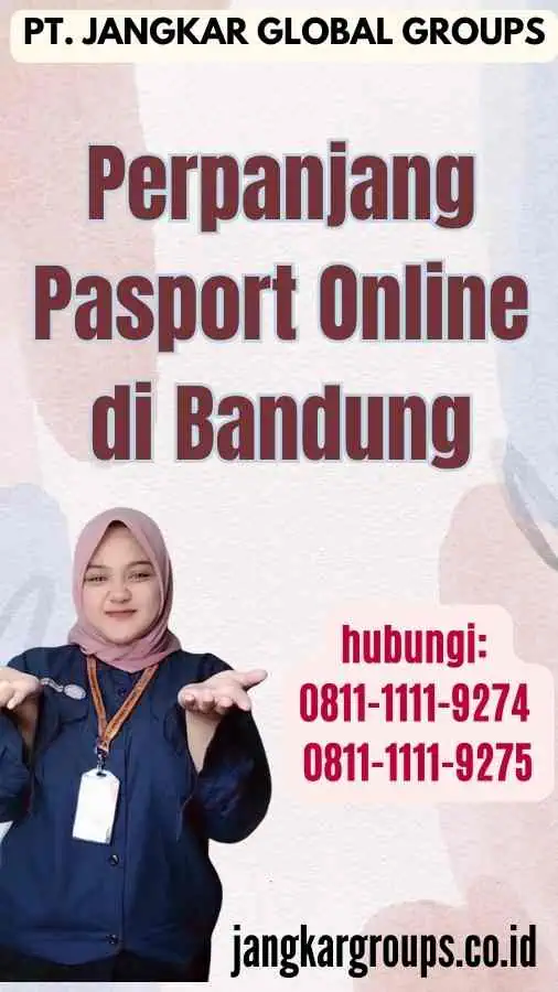 Perpanjang Pasport Online di Bandung