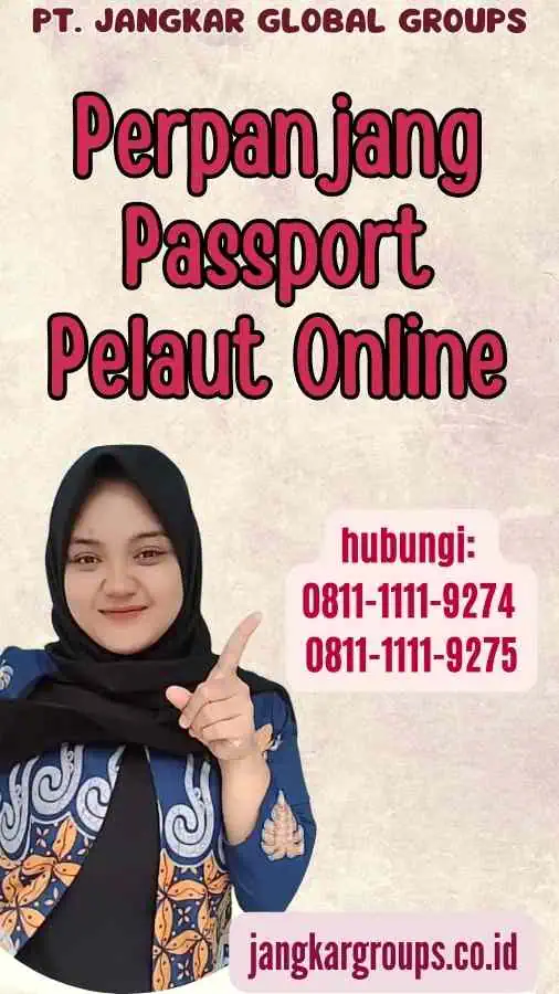 Perpanjang Passport Pelaut Online