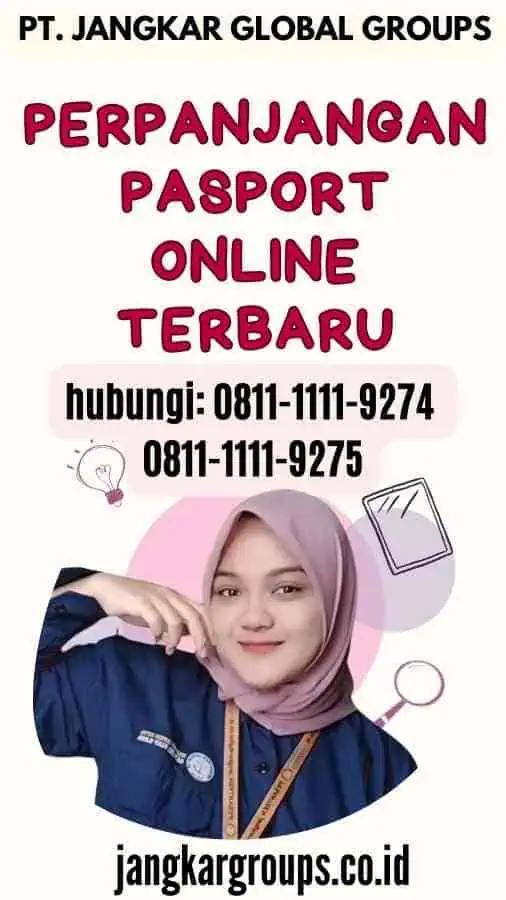 Perpanjangan Pasport Online Terbaru