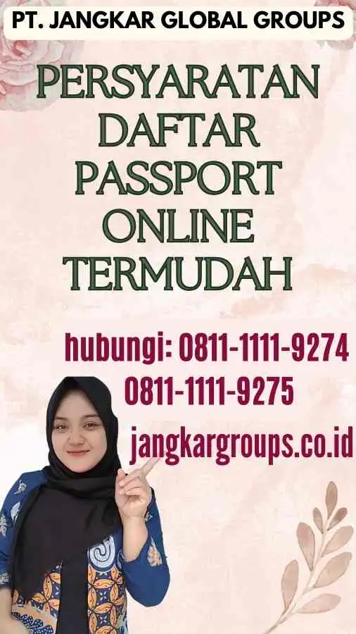 Persyaratan Daftar Passport Online Termudah