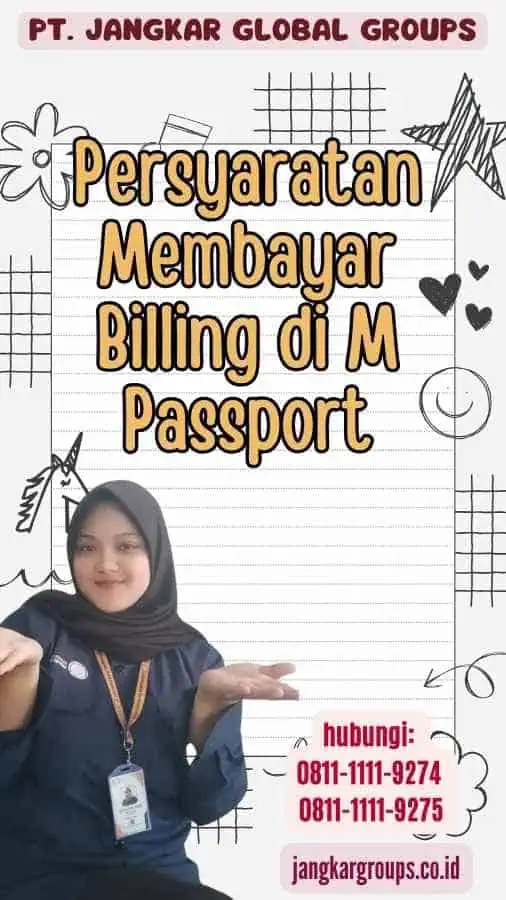 Persyaratan Membayar Billing di M Passport