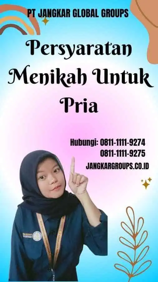 Persyaratan Menikah Untuk Pria