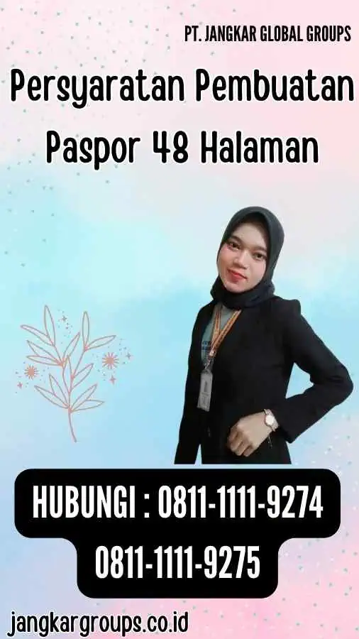 Persyaratan Pembuatan Paspor 48 Halaman