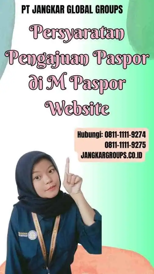 Persyaratan Pengajuan Paspor di M Paspor Website