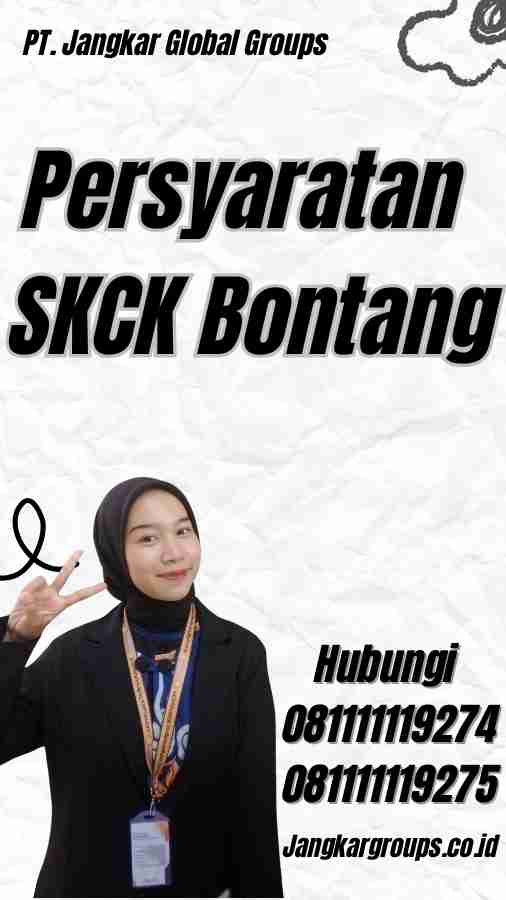 Persyaratan SKCK Bontang