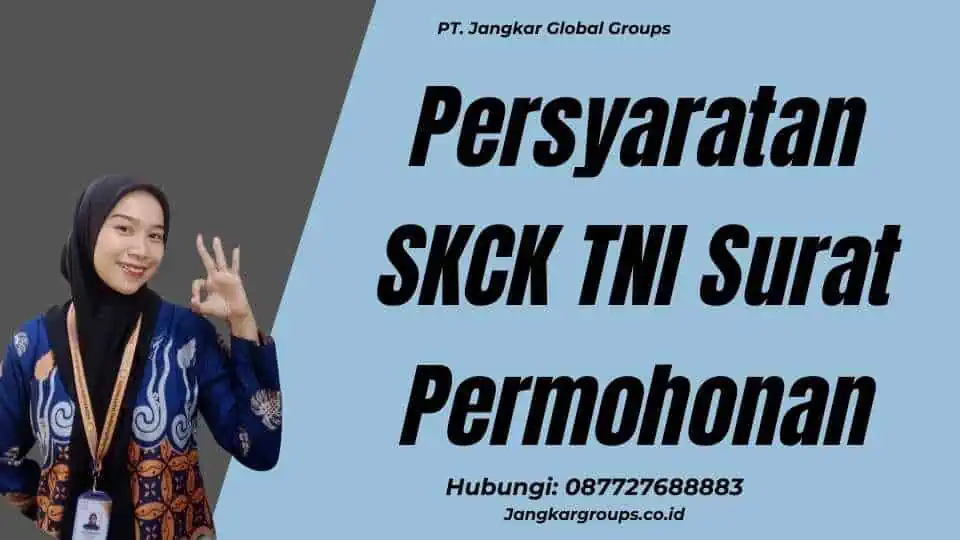 Persyaratan SKCK TNI Surat Permohonan