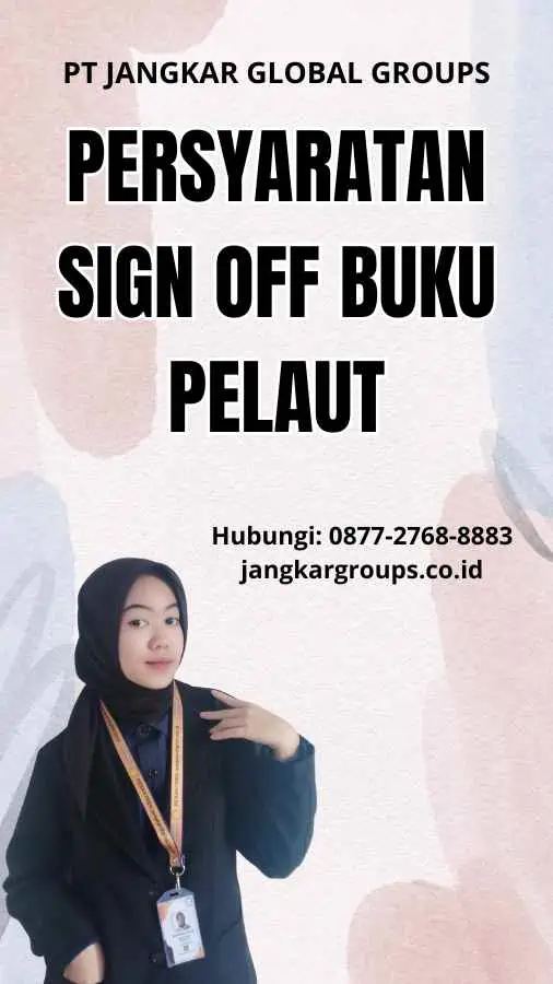 Persyaratan Sign Off Buku Pelaut