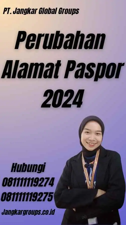 Perubahan Alamat Paspor 2024