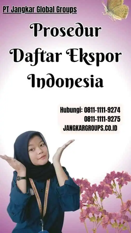 Prosedur Daftar Ekspor Indonesia