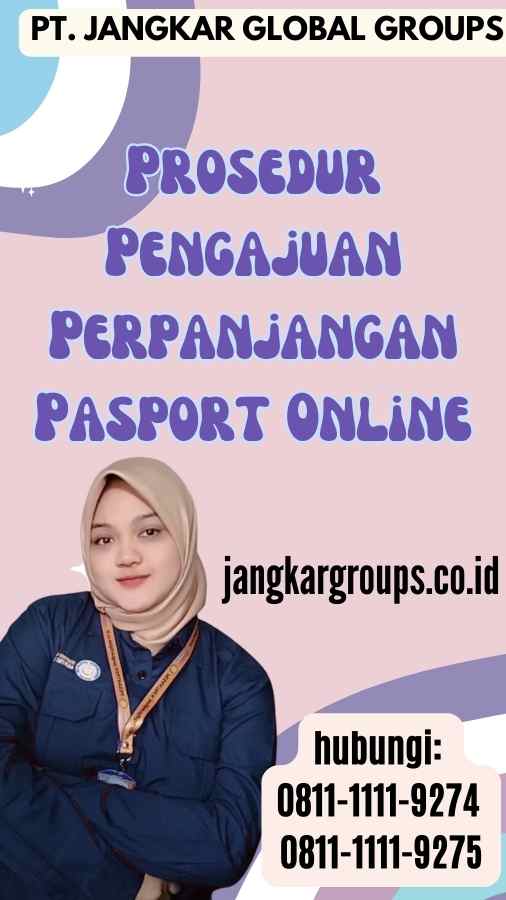 Prosedur Pengajuan Perpanjangan Pasport Online