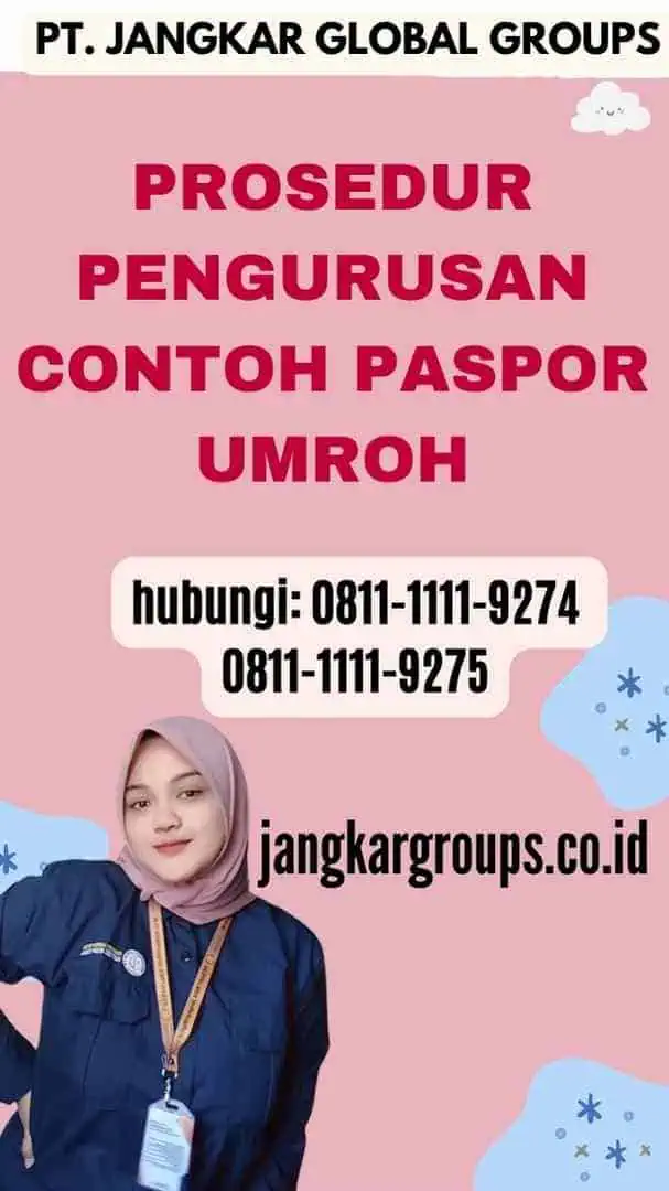 Prosedur Pengurusan Contoh Paspor Umroh