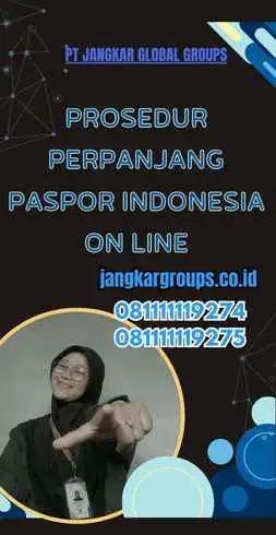 Prosedur Perpanjang Paspor Indonesia On Line