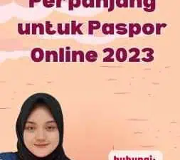 Prosedur Perpanjang untuk Paspor Online 2023