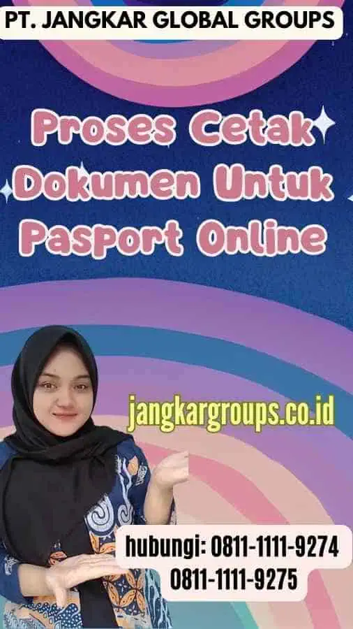 Proses Cetak Dokumen Untuk Pasport Online