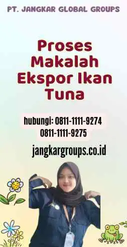 Proses Makalah Ekspor Ikan Tuna