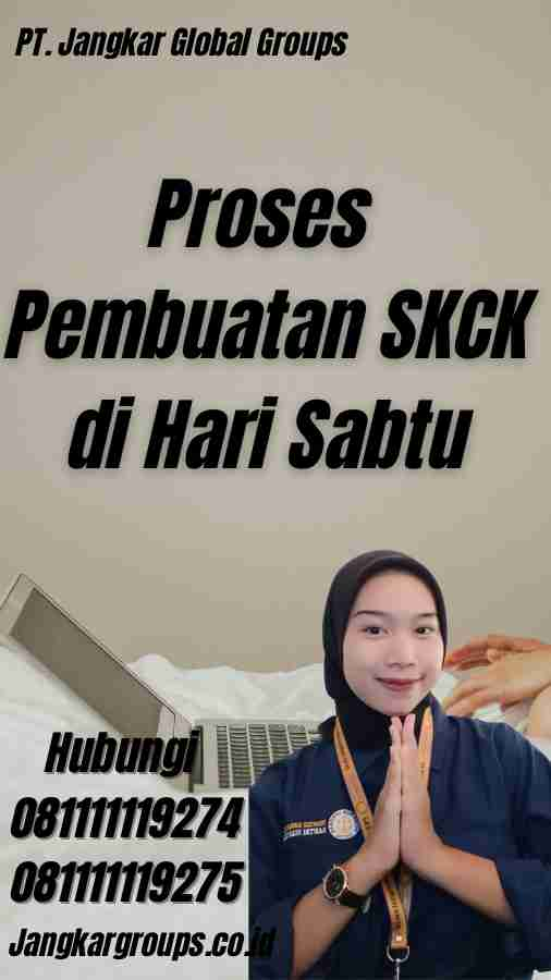 Proses Pembuatan SKCK di Hari Sabtu