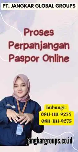 Proses Perpanjangan Paspor Online