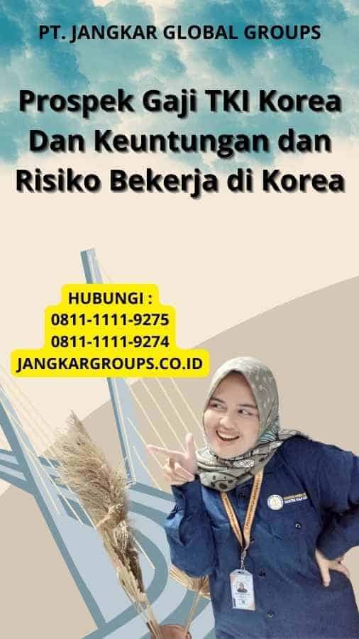 Prospek Gaji TKI Korea Dan Keuntungan dan Risiko Bekerja di Korea