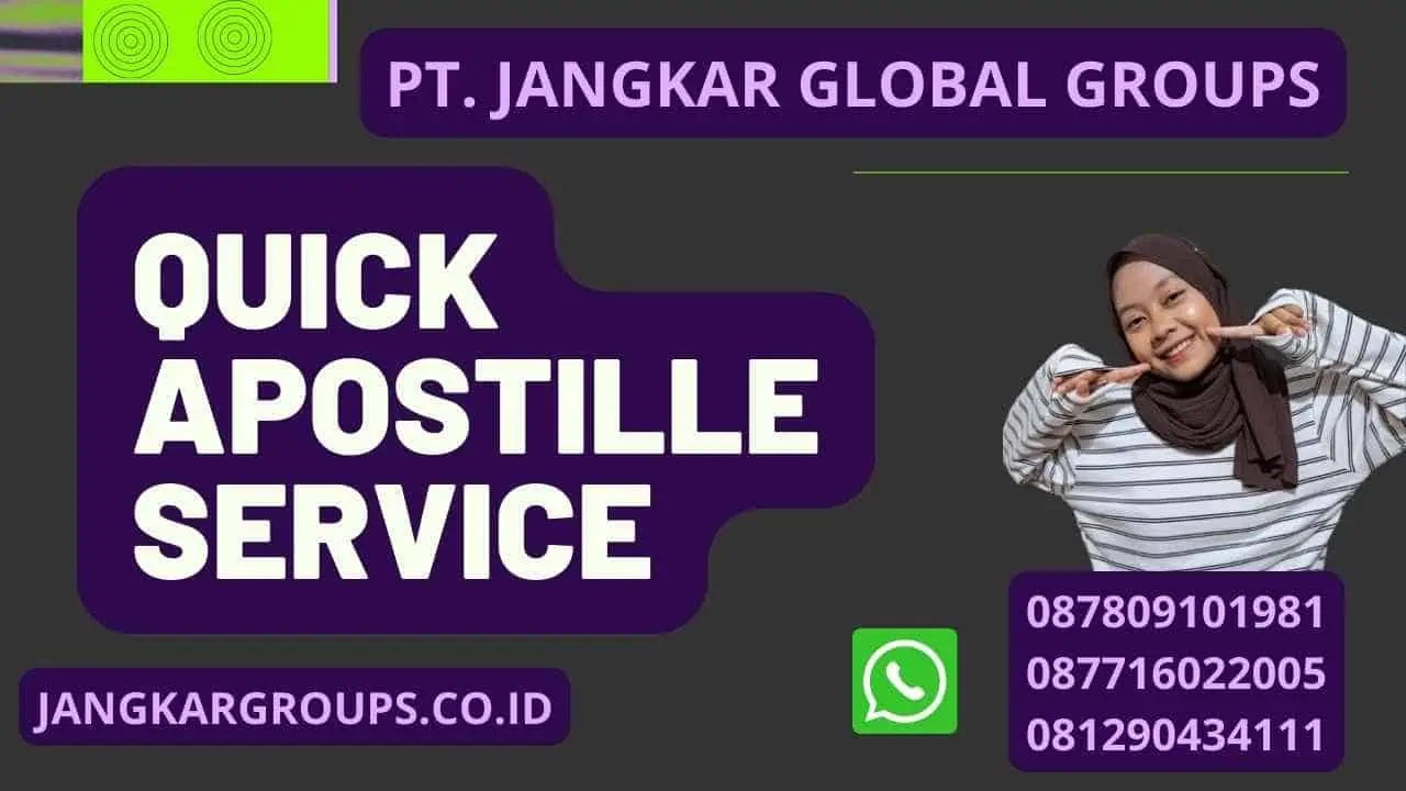 Quick Apostille Service