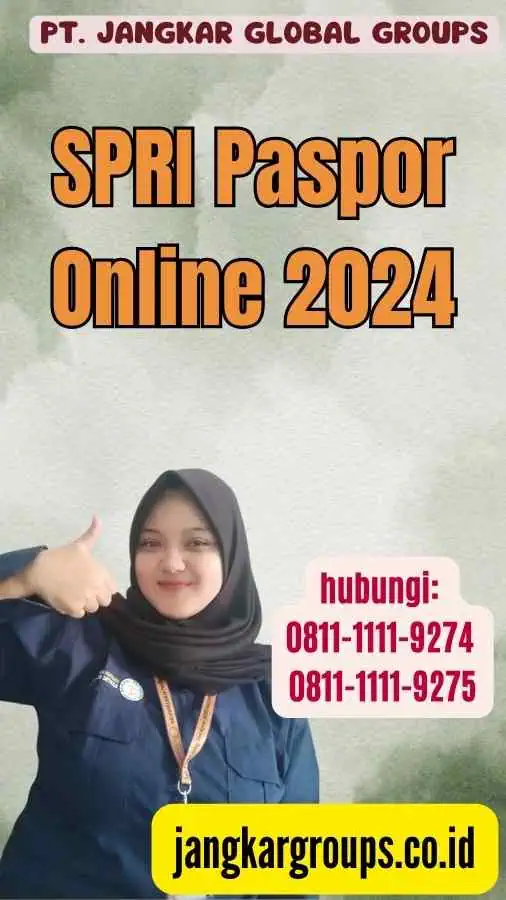 SPRI Paspor Online 2024