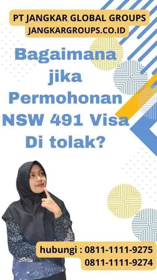 Bagaimana jika Permohonan NSW 491 Visa Di tolak491