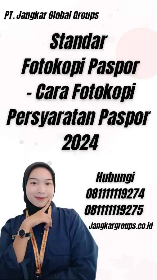 Standar Fotokopi Paspor - Cara Fotokopi Persyaratan Paspor 2024