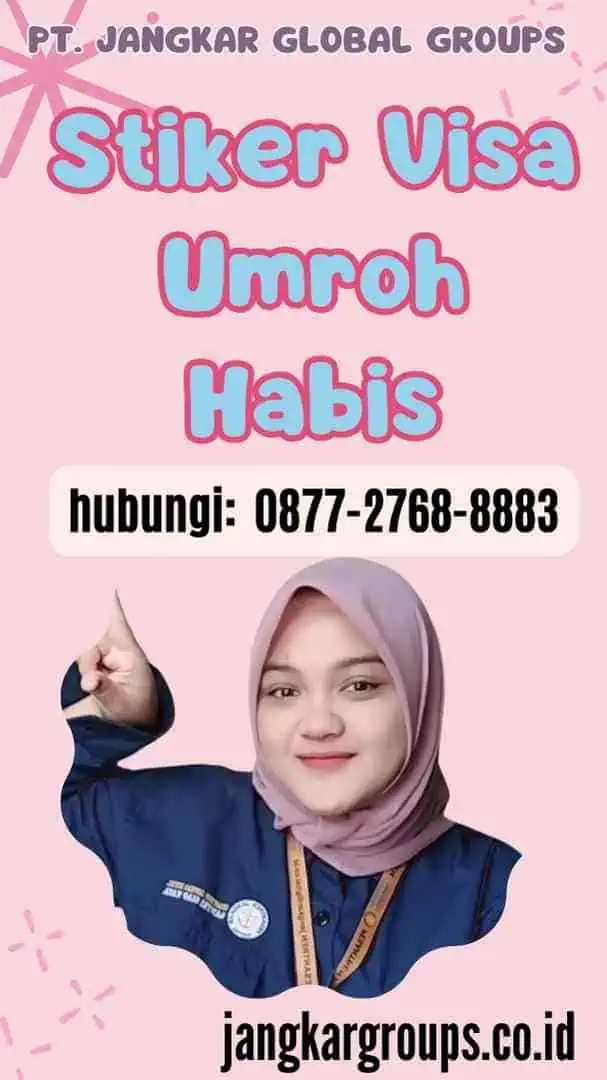 Stiker Visa Umroh Habis