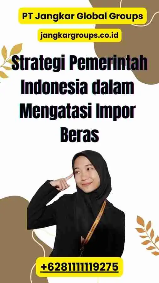 Strategi Pemerintah Indonesia dalam Mengatasi Impor Beras