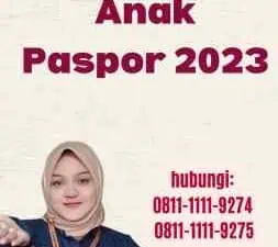 Surat Kuasa Anak Paspor 2023