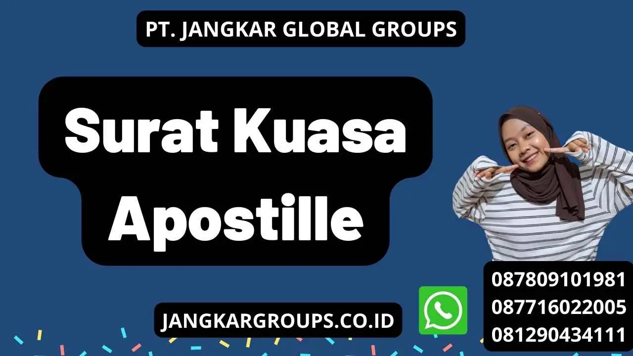 Surat Kuasa Apostille