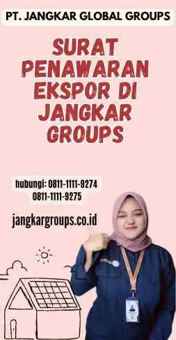 Surat Penawaran Ekspor di Jangkar Groups